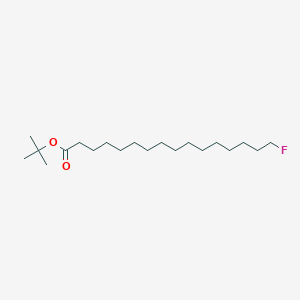 molecular formula C20H39FO2 B13323928 tert-Butyl 16-fluorohexadecanoate 