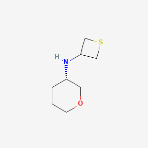 (S)-N-(Thietan-3-yl)tetrahydro-2H-pyran-3-amine