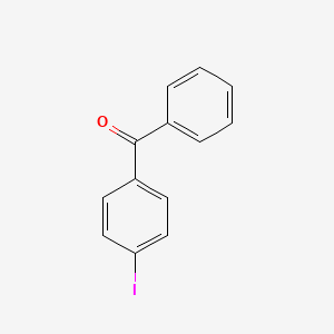 molecular formula C13H9IO B1332398 4-碘代二苯甲酮 CAS No. 6136-66-9