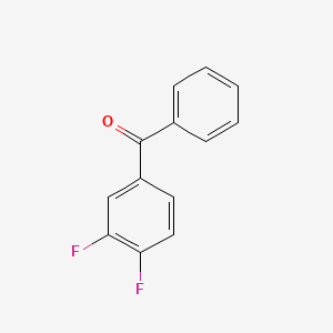 molecular formula C13H8F2O B1332399 3,4-二氟苯甲酮 CAS No. 85118-07-6