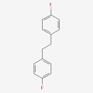 molecular formula C14H12F2 B1332406 1-氟-4-[2-(4-氟苯基)乙基]苯 CAS No. 458-76-4