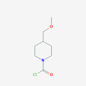 4-(Methoxymethyl)piperidine-1-carbonyl chloride