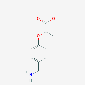 Methyl 2-(4-(aminomethyl)phenoxy)propanoate