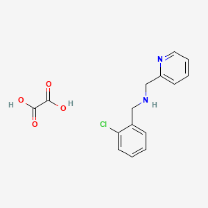 N-(2-Chlorobenzyl)-1-(pyridin-2-yl)methanamine oxalate