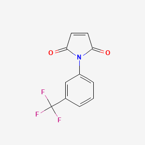 molecular formula C11H6F3NO2 B1332411 1-(3-(三氟甲基)苯基)-1H-吡咯-2,5-二酮 CAS No. 53629-19-9