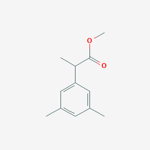 molecular formula C12H16O2 B13324118 Methyl 2-(3,5-dimethylphenyl)propanoate 