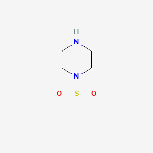 molecular formula C5H12N2O2S B1332412 1-(Methylsulfonyl)piperazine CAS No. 55276-43-2
