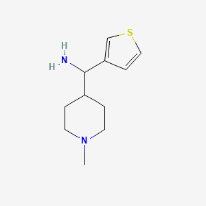 (1-Methylpiperidin-4-yl)(thiophen-3-yl)methanamine