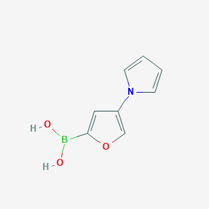 (4-(1H-Pyrrol-1-yl)furan-2-yl)boronic acid