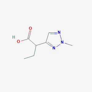 2-(2-Methyl-2H-1,2,3-triazol-4-yl)butanoic acid