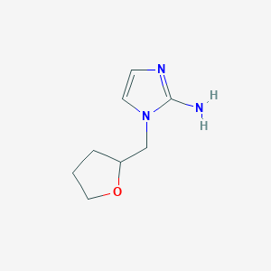 1-(oxolan-2-ylmethyl)-1H-imidazol-2-amine