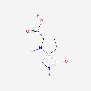 5-Methyl-1-oxo-2,5-diazaspiro[3.4]octane-6-carboxylic acid