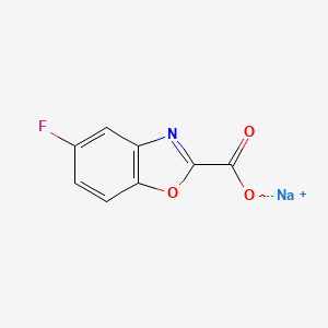 Sodium 5-fluoro-1,3-benzoxazole-2-carboxylate