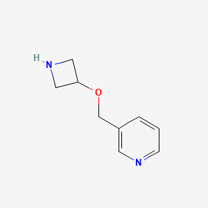 3-[(Azetidin-3-yloxy)methyl]pyridine