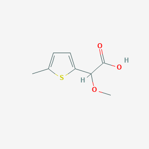 2-Methoxy-2-(5-methylthiophen-2-yl)acetic acid