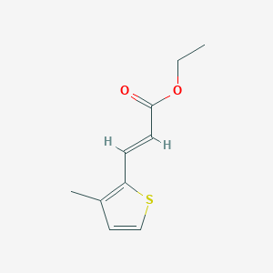 Ethyl (2E)-3-(3-methylthiophen-2-yl)prop-2-enoate