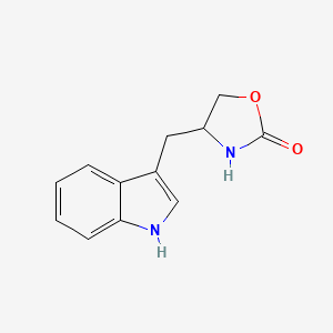 4-((1H-Indol-3-yl)methyl)oxazolidin-2-one