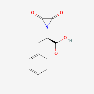 (R)-2-(2,3-Dioxoaziridin-1-yl)-3-phenylpropanoic acid