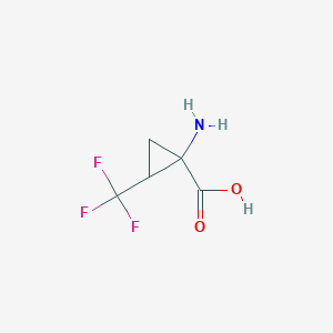 1-Amino-2-(trifluoromethyl)cyclopropane-1-carboxylic acid