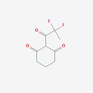 2-(2,2-Difluoropropanoyl)cyclohexane-1,3-dione