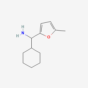 Cyclohexyl(5-methylfuran-2-yl)methanamine