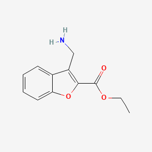 Ethyl 3-(aminomethyl)-1-benzofuran-2-carboxylate