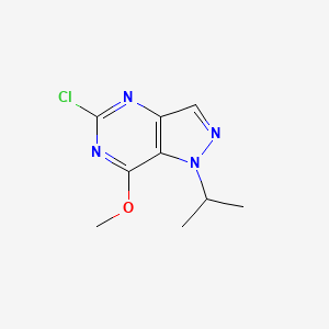 5-Chloro-1-isopropyl-7-methoxy-pyrazolo[4,3-d]pyrimidine