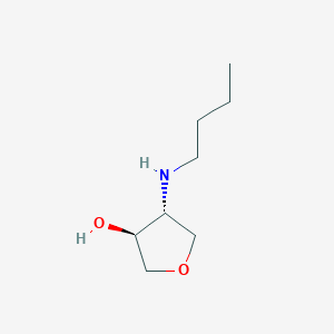 (3S,4R)-4-(butylamino)oxolan-3-ol