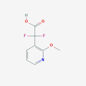 2,2-Difluoro-2-(2-methoxypyridin-3-yl)acetic acid