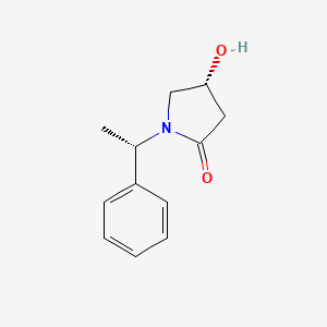 (R)-4-Hydroxy-1-((S)-1-phenylethyl)pyrrolidin-2-one