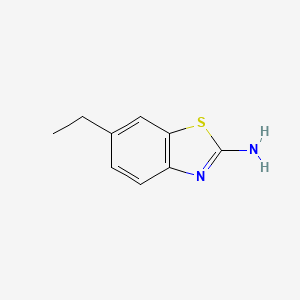 B1332507 6-Ethyl-1,3-benzothiazol-2-amine CAS No. 21224-16-8