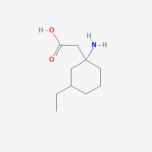 2-(1-Amino-3-ethylcyclohexyl)acetic acid