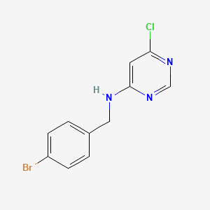 N-(4-bromobenzyl)-6-chloropyrimidin-4-amine