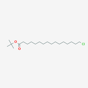 molecular formula C20H39ClO2 B13325183 tert-Butyl 16-chlorohexadecanoate 