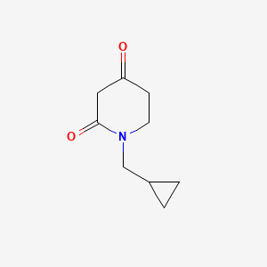 1-(Cyclopropylmethyl)piperidine-2,4-dione