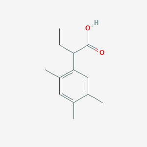 2-(2,4,5-Trimethylphenyl)butanoic acid