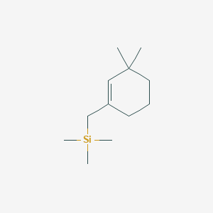 B133253 (3,3-Dimethylcyclohex-1-enylmethyl)trimethylsilane CAS No. 150929-92-3