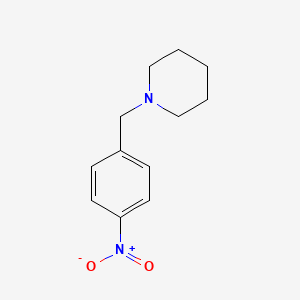 molecular formula C12H16N2O2 B1332540 1-(4-硝基苄基)哌啶 CAS No. 59507-44-7