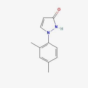 1-(2,4-Dimethylphenyl)-2,3-dihydro-1H-pyrazol-3-one