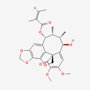 molecular formula C27H30O9 B13325481 HeteroclitinE 