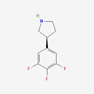 (S)-3-(3,4,5-Trifluorophenyl)pyrrolidine