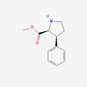 Rel-methyl (2S,3S)-3-phenylpyrrolidine-2-carboxylate