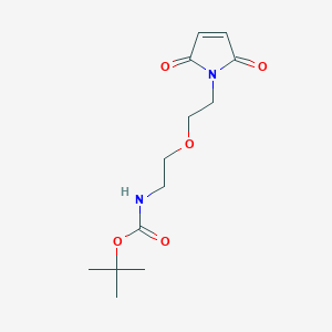 tert-Butyl (2-(2-(2,5-dioxo-2,5-dihydro-1H-pyrrol-1-yl)ethoxy)ethyl)carbamate