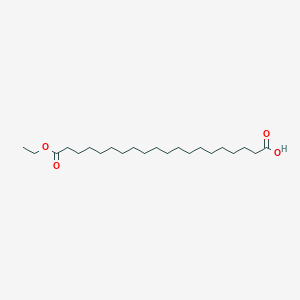 molecular formula C22H42O4 B13325601 20-Ethoxy-20-oxoicosanoicacid 