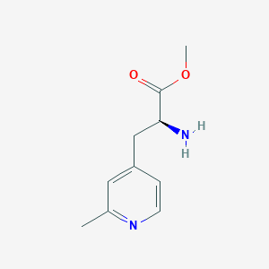 Methyl (S)-2-amino-3-(2-methylpyridin-4-yl)propanoate