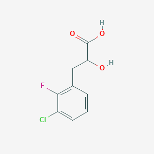 3-(3-Chloro-2-fluorophenyl)-2-hydroxypropanoic acid