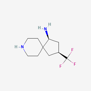 (1S,3S)-3-(Trifluoromethyl)-8-azaspiro[4.5]decan-1-amine