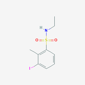 N-Ethyl-3-iodo-2-methylbenzene-1-sulfonamide