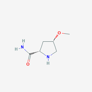 (2S,4S)-4-Methoxypyrrolidine-2-carboxamide