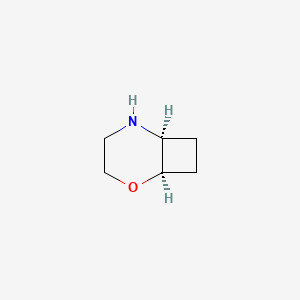 molecular formula C6H11NO B13325740 (1R,6S)-2-Oxa-5-azabicyclo[4.2.0]octane 